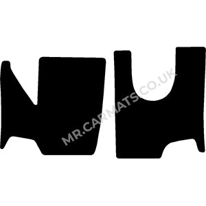 Mercedes Axor Euro 6 2006-2012 Truck Mats (2 piece)