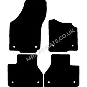 Volkswagen Phaeton 2009-2016 Car Mats