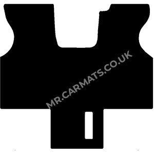 Volkswagen Transporter T4 Van 1990-2003 Van Mats (full fitted front)