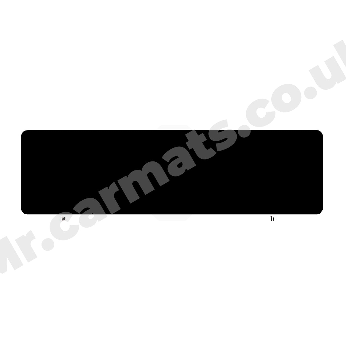 Ford Transit MK8 Crew Cab Van 2016-2025 Van Rear Seat Mat
