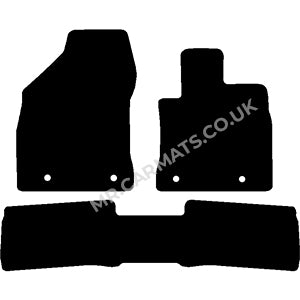 Lexus CT200h 2014-2025 Car Mats (1 piece rear)