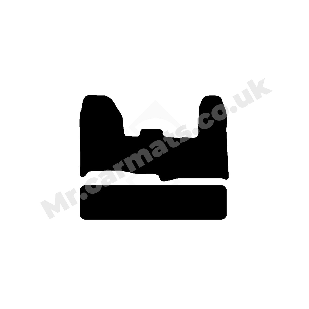Ford Transit Custom Crew Cab Automatic Van 2018-2020 Van Mats