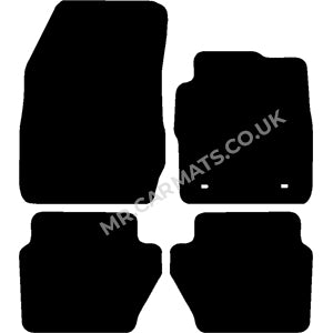 Ford Fiesta Mk7 2008-2011 (oval fixings) Car Mats