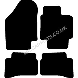 Hyundai Accent 2007-2009 Car Mats