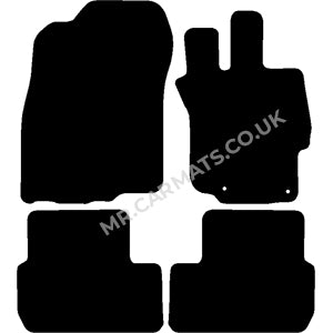 Mitsubishi Lancer 2008-2013 Car Mats