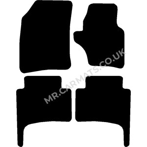 Porsche Cayenne 2003-2009 Car Mats