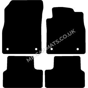 Vauxhall Astra J (310mm clip spacing) 2010-2016  Car Mats