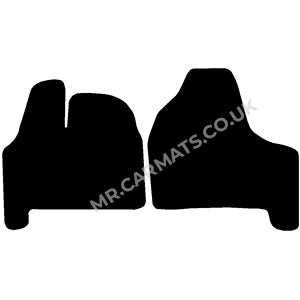 Citroen Dispatch Van 2007-2016 Van Mats (2 piece)