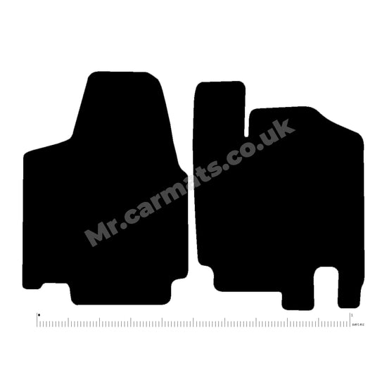 Peugeot Expert Van 2007-2016 Van Mats (2 piece)