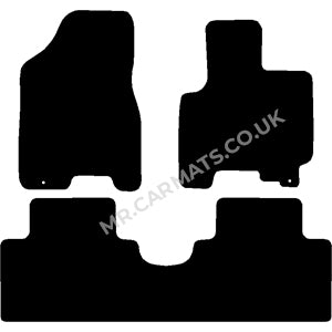 Kia Sportage 2009-2010 Car Mats