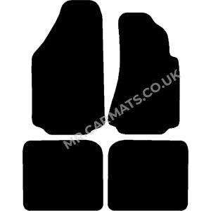 Audi A4 Cabriolet 2001-2005 Car Mats