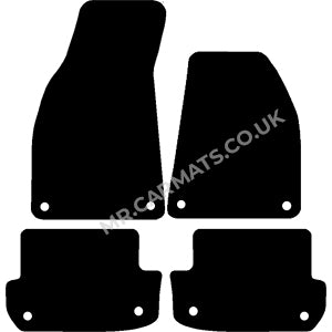 Audi A4 Cabriolet 2005-2008 Car Mats