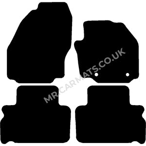Ford S Max 5 Seat Mode 2010-2011 Car Mats