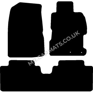 Honda Civic 4dr 2000-2004 Car Mats