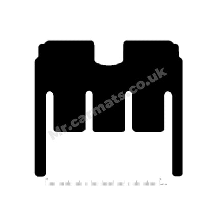 Mercedes Vito Dualiner Crew Cab Van 2004-2014 Rear Seat Van Mat