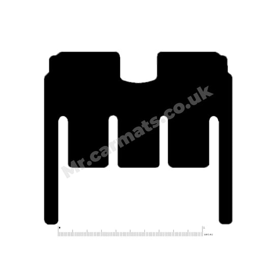 Mercedes Vito Dualiner Crew Cab Van 2004-2014 Rear Seat Van Mat