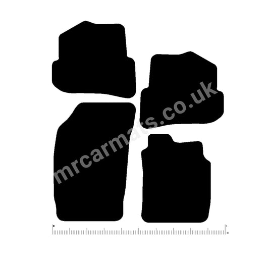 Audi A1 2010-2019 Car Mats