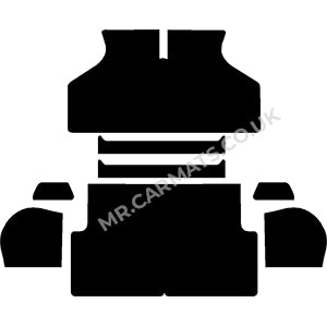 Classic Mini (not Clubman) 1959-2000 Car Mats (8 mat full floor carpet kit)