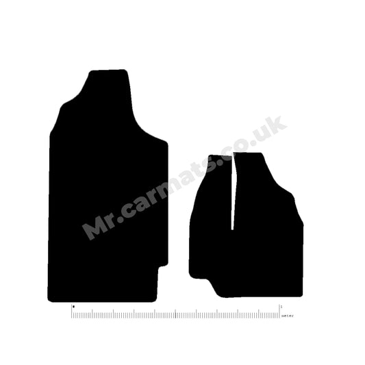 Peugeot Expert Van 1996-2007 Van Mats (6 seater fronts)