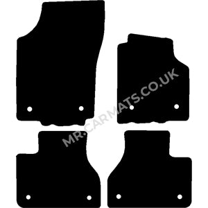 Volkswagen Phaeton 2003-2009 SWB Car Mats