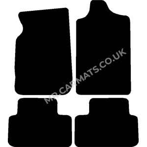 Ssangyong Rexton Manual 2003-2013 Car Mats