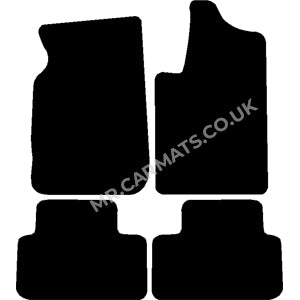 Ssangyong Rexton Auto 2003-2013 Car Mats