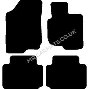 Kia Carens 2007-2012 auto 5 seat Car Mats