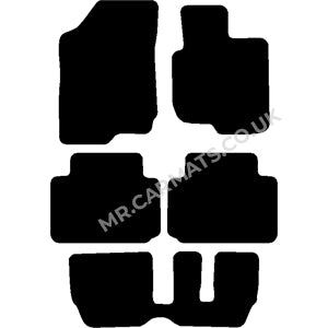 Kia Carens 2007-2012 auto 7 seat Car Mats