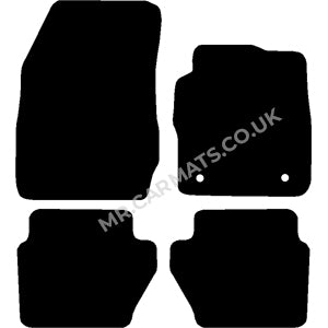 Ford Fiesta  Mk7 2011-2017 (round fixings) Car Mats