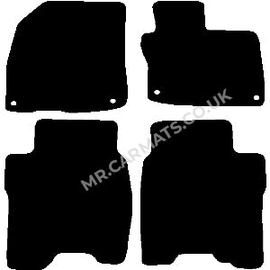 Honda Civic 2008-2012 Car Mats (round fixing)