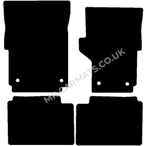Volkswagen Amarok Double Cab 2010-2020 Car Mats