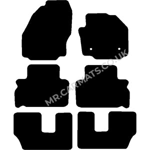 Ford S Max 7 Seat Mode 2011-2015 Car Mats