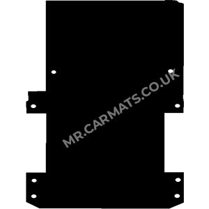 Volkswagen Crafter MWB L2 Van 2006-2017 Van Rear Load Mat (ply lined)