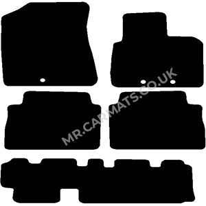 Kia Sorento 2012-2015 7 seat Car Mats