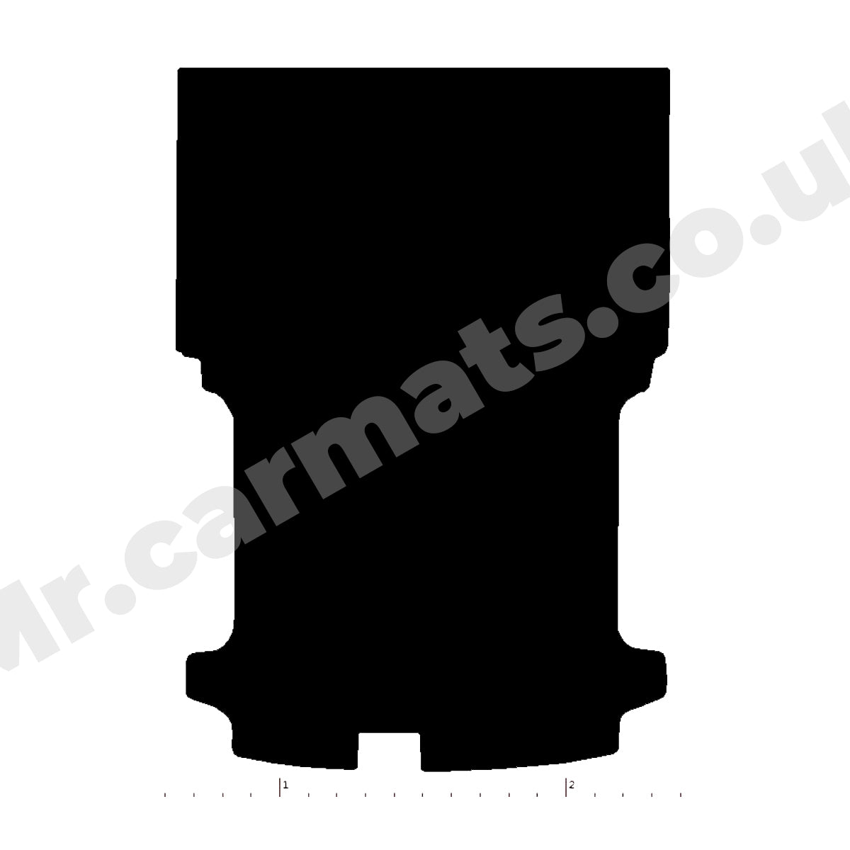 Ford Transit Custom SWB L1 2013-2023 Van Rear Load Mat