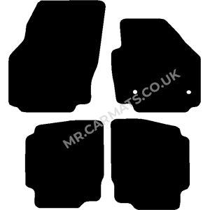 Ford Mondeo (round fixing) 2012-2014 Car Mats
