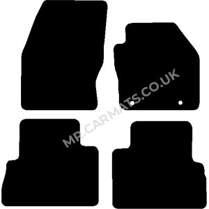 Ford C Max (round clips) 2013-2015 Car Mats