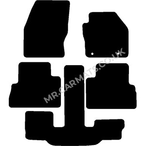Ford C Max Grand (round clips) 2013-2015 Car Mats