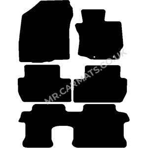 Mitsubishi Outlander Manual 7 seat Mk3 2012-2025 Car Mats
