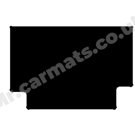 Peugeot Partner Tepee People Carrier 2008-2019 Van Rear Load Mat (wheelchair ramp conversion, 2 seat belt)