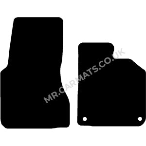smart fortwo coupe 2015-2019 Car Mats