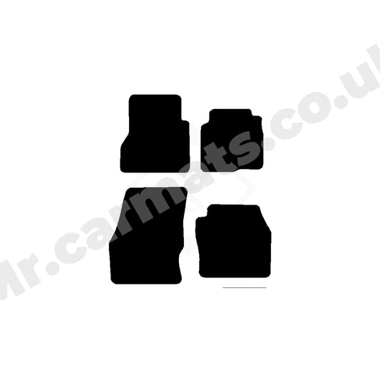 Ford Transit Connect Crew Cab SWB Van 2014-2016 Van Mats