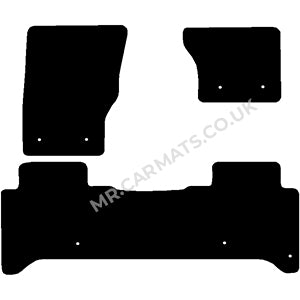 Land Rover Range Rover Vogue 2012-2022 Car Mats (1 piece rear)