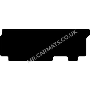 Volkswagen Transporter T5 Kombi Van 2009-2015 Van Mats (Rear seat only 2 & 1 offside, twin door)