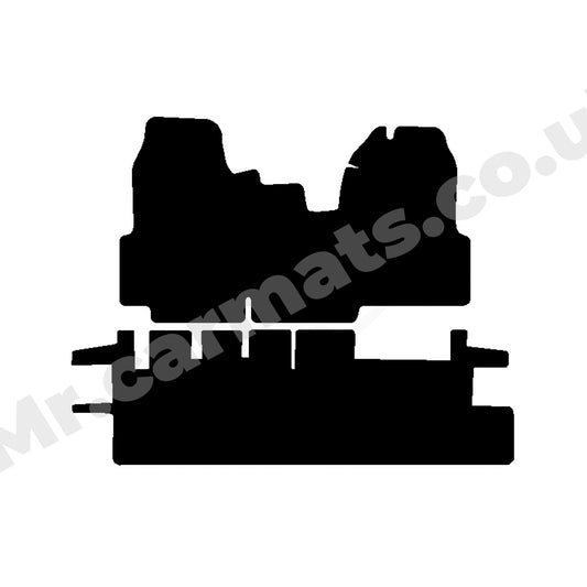 Ford Transit MK7 280 Crew Cab Van 2006-2010 Van Mats