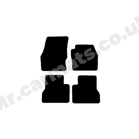 Ford Transit Connect Crew Cab LWB Van 2016-2022 Van Mats