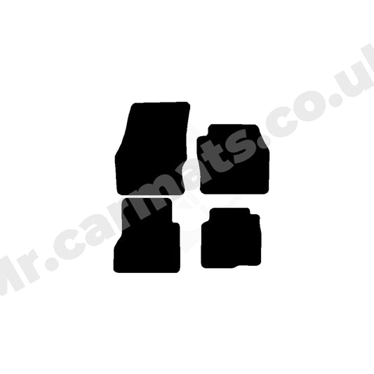 Ford Transit Connect Crew Cab SWB Van 2016-2022 Van Mats
