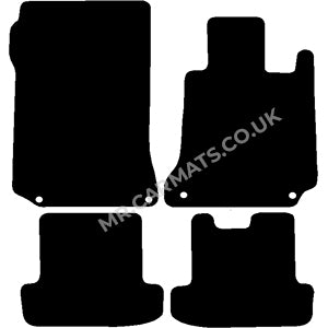 Mercedes E-Class Coupe & Cabriolet (Automatic) 2009-2017 Car Mats