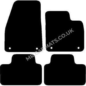Volvo XC40 Manual 2018-2025 Car Mats
