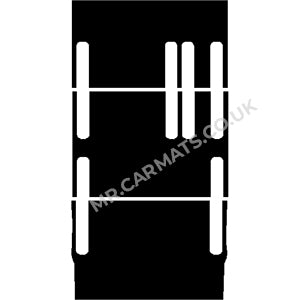 Citroen Spacetourer 2016-2025 Car Mats (rear bench)